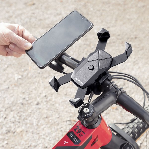 Levně Automatický držák na telefon na kolo a motorku Moycle