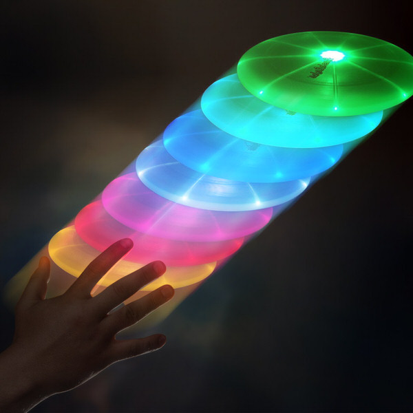 Levně LED frisbee