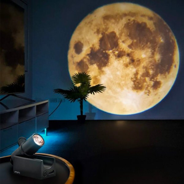 Levně Mini projektor Země a Měsíce