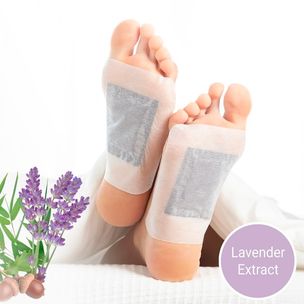 Detoxikační náplasti na nohy s levandulí (10 kusů)