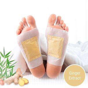 Detoxikační náplasti na nohy se zázvorem (10 kusů)