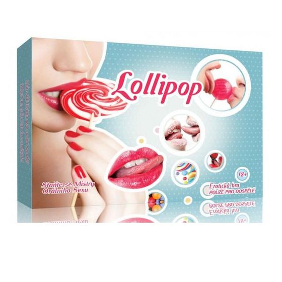 Erotická hra Lollipop orální pohlazení