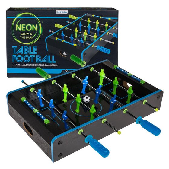 Neonový stolní fotbal