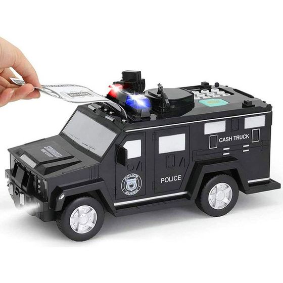 Pokladnička policejní auto