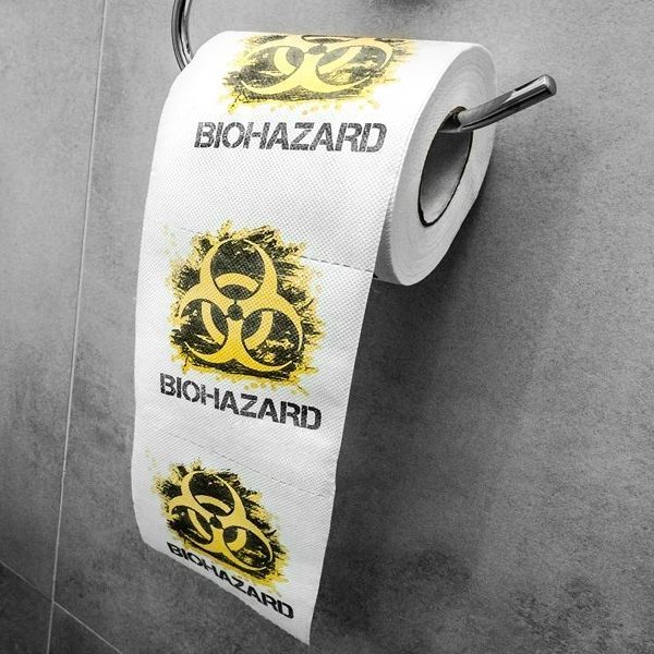 Levně Toaletní papír BIOHAZARD