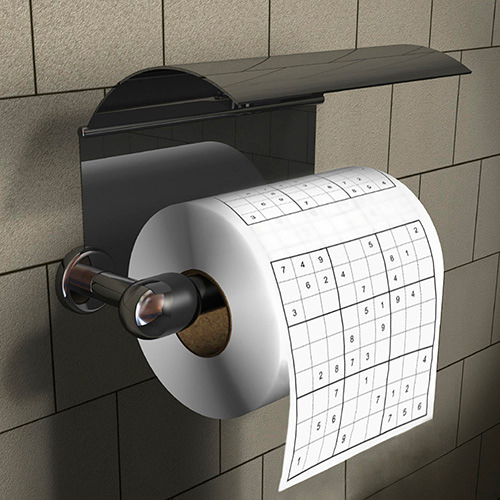 Levně Toaletní papír Sudoku